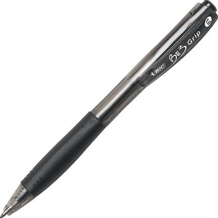 Bolígrafos retráctiles BIC (BU311BK), negros