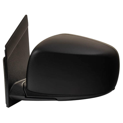 TRQ Driver Side Mirror Assembly Power Heated Foldaway Textured