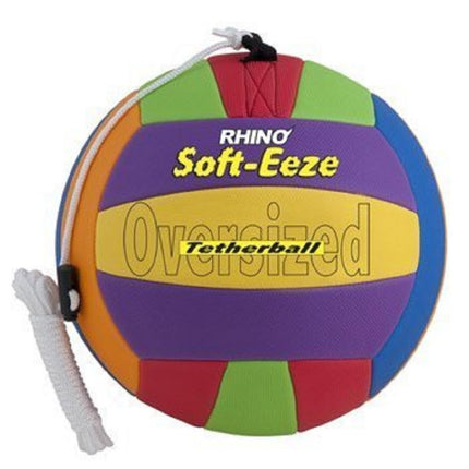 Champion Sports RSTB10 Rhino Soft-Eeze Tetherball, Multicolored, 10"