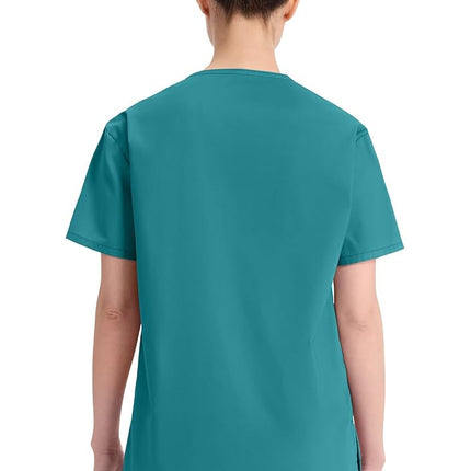 Dickies EDS Signature Scrubs Tops for Women V-Neck Modern Classic Fit