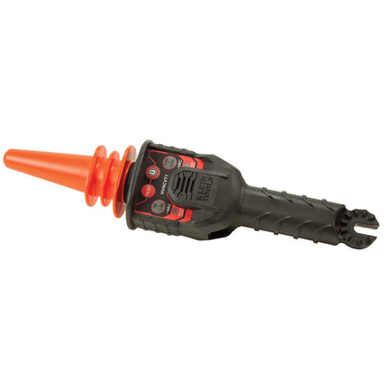 Klein Tools HVNCVT-1 Dual-Range Non-Contact High-Voltage Tester, Dual-Range, Audio/Visual Indicators, Water Resistant, With Case and Battery