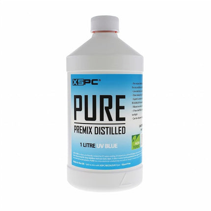 XSPC Pure Coolant, 1 Liter - blau, UV