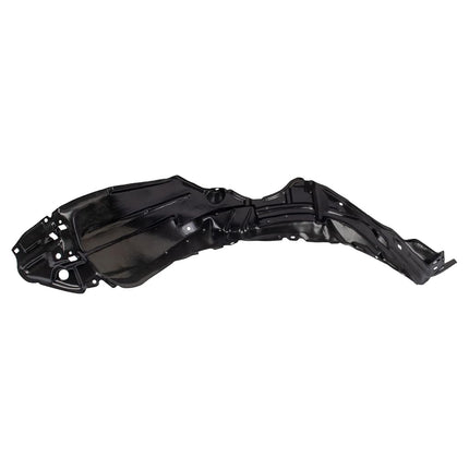 TRQ Front Right Inner Fender Liner Black Passenger Side Compatible with 2015-2017 Toyota Prius C TO1249212