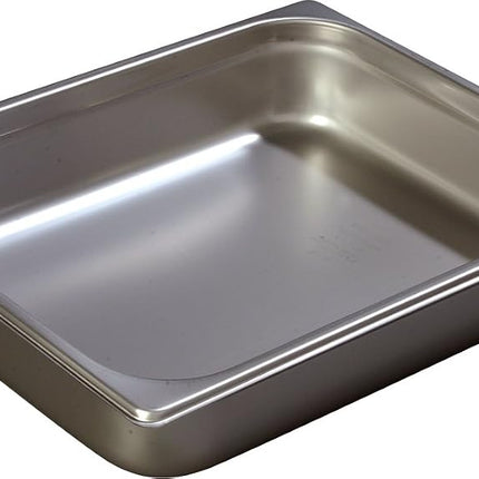 Carlisle FoodService Products Durapan Stainless Steel Steam Table Pan, Commercial Food Pan, Chafing Pan with Spoonable Corners for Catering, Buffets, Restaurants, 2.5 Inches Deep, Silver, (Pack of 6)