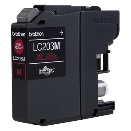 Brother Printer LC203M High Yield Ink Cartridge, Magenta, 550