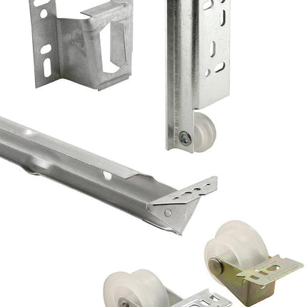 Prime-Line R 7137 Monorail Drawer Kit, 22-5/8 in Track L, Mill