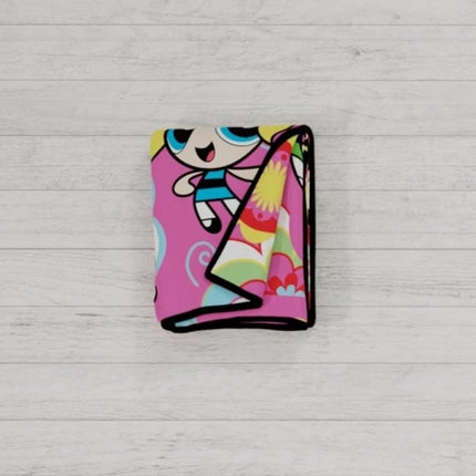 Franco Ropa de Cama Power Puff Girls, Manta de Micro Raschel Súper Suave, 46 x 60 pulg., (Producto Oficialmente Licenciado de Power Puff Girls) Coleccionables