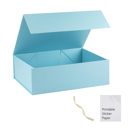 MUMUPACK Light Blue Gift Box,16x14x5.3 Large Gift 