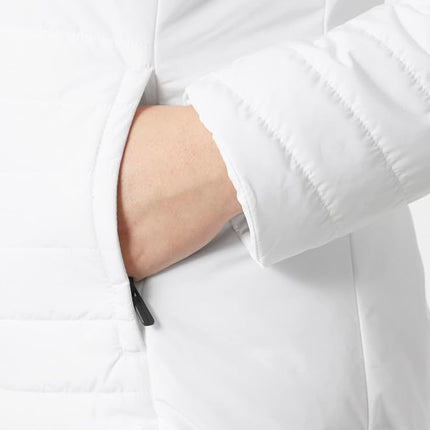 Helly Hansen Women's W Crew Insulator Jacket 2.0, White, L