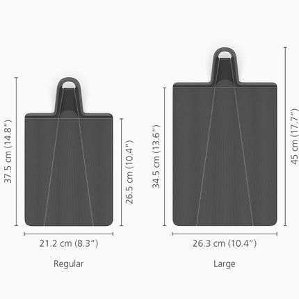 Joseph Joseph Chop2Pot Plus Folding Chopping Board Large - Black