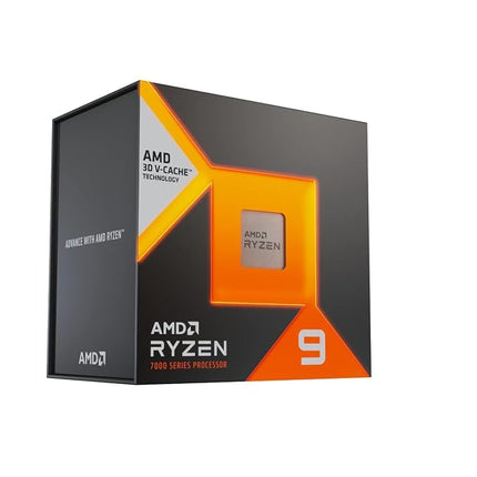AMD Ryzensets 9 7950X3D processor with 3D V-Cache technology (integrated graphics, 16 cores/32 threads, 120W TDP, AM5 socket, up to 5.7GHz boost frequency, no cooler)