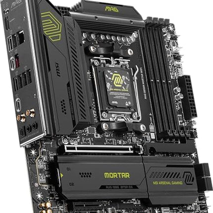 MSI MAG B850M MORTAR WIFI Motherboard, mATX - Ryzen 9000/8000/7000, AM5
