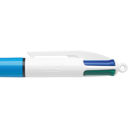 BIC 4-Color Mini Ball Pen, Medium Point (1.0mm), Assorted Ink, 2-Pack (MMNP21)