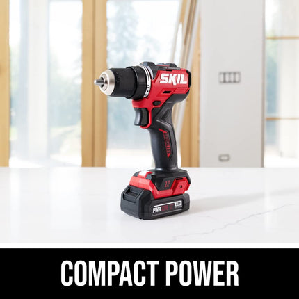 Kit combinado compacto sin escobillas de 12 V y 5 herramientas con dos baterías y cargador