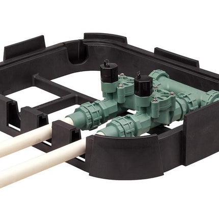 Orbit WaterMaster Preassembled Manifold with Easy Wire 2 valves Single green