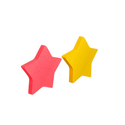 Post-it Super Sticky Die Cut Star, 150 Sheets - Assorted Colours 7350-STR
