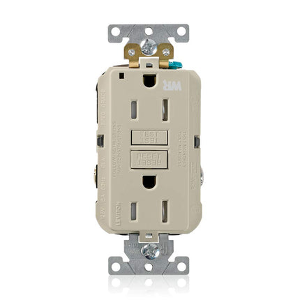 Leviton G5262-WTI 15A-125V Extra-Heavy Duty Indust
