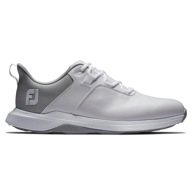 FootJoy Men's Prolite Previous Season Style Golf Shoe, White/Light Grey/Grey, 7.5 X-Wide