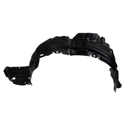 TRQ Front Left Inner Fender Liner Black Drivers Si