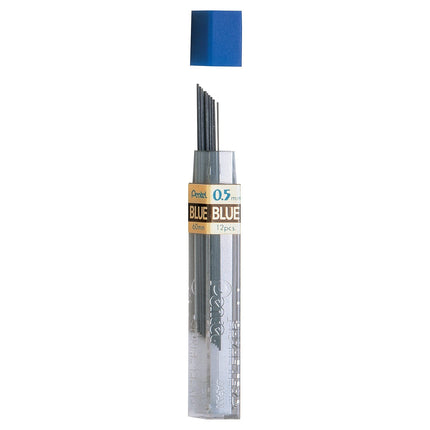 Pentel PPB Cases of 12 Blue Refill Leads for Mecha
