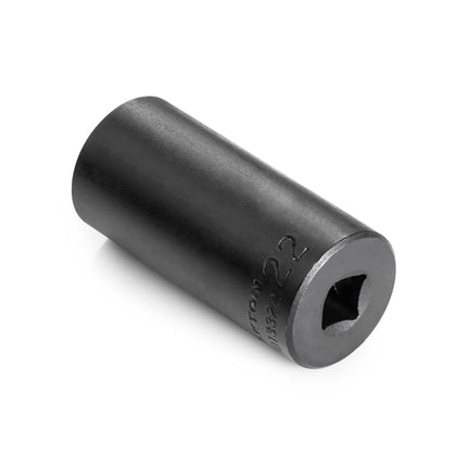 TEKTON 3/8 Inch Drive x 22 mm Deep 12-Point Impact Socket | SID13322