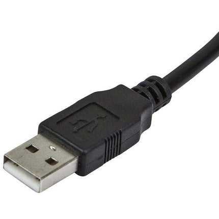 Monoprice PS/2 Keyboard/Mouse to USB Converter Adapter, Black (110934)