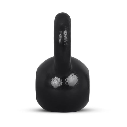 Amazon Basics Cast Iron Kettlebell with Enamel Finish,20lbs / 9kgs, Black