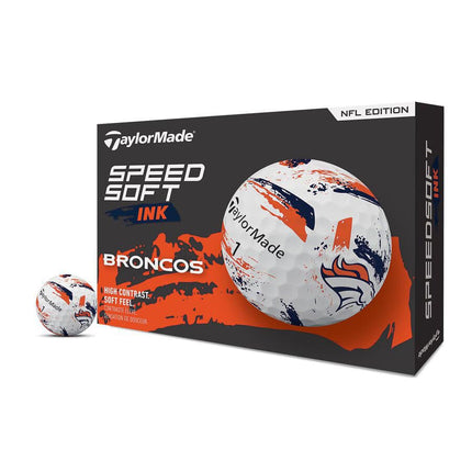 TaylorMade Golf Speed Soft Ink NFL Denver Broncos 