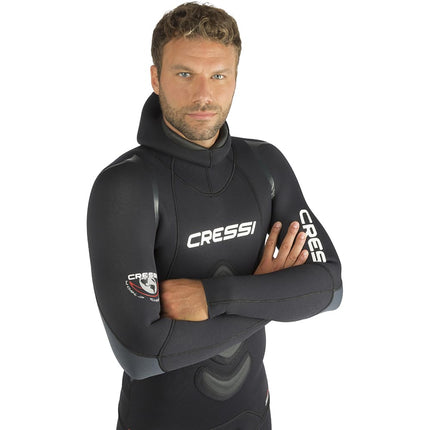Cressi Apnea Wetsuit - Black, X-Large/Size 5