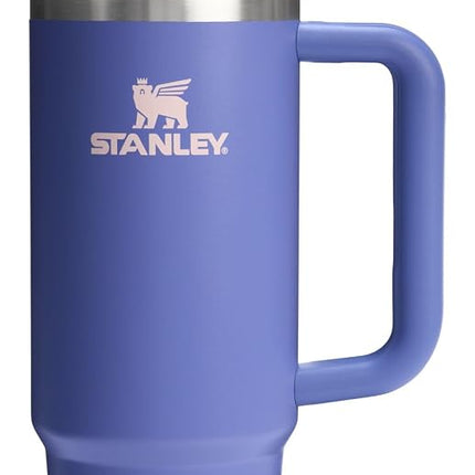 STANLEY Quencher H2.0 Grip and Straw Tumbler 29 oz, Flowstate Lid with 3 Positions, Drink Holder, Compatible for Travel, Insulated Stainless Steel Cup, BPA-Free, Lupine