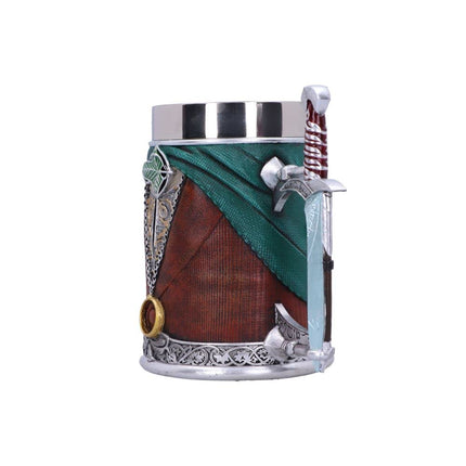 Nemesis Now Officially Licensed Lord of The Rings Frodo Tankard, Brown, 15.5cm