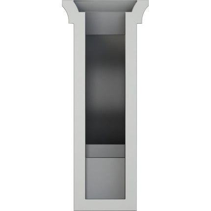 Ekena BKT03X09X07ED 3 1/2" W x 7" D x 9" H Edinburgh Bracket, Primed