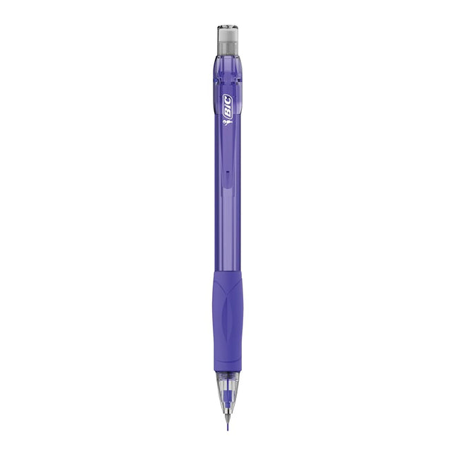 BIC Velocity Pencil With Colored Leads (0.7 mm), Assorted, 12 Pack