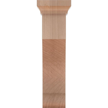 Ekena BKTW02X06X08GOCH 2 1/2-Inch Width x 6-Inch Depth x 8-Inch Height Medium Gomez Wood Bracket - Cherry