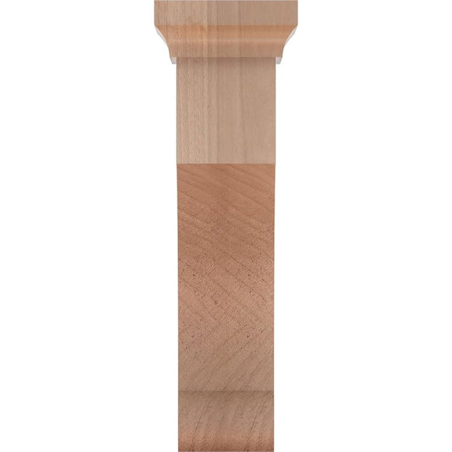 Ekena BKTW02X06X08GOCH 2 1/2-Inch Width x 6-Inch Depth x 8-Inch Height Medium Gomez Wood Bracket - Cherry