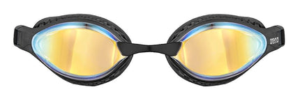 ARENA Cobra Core Swipe Mirror Unisex Adult Racing Swimming Goggles, Swimming Pool Goggles with Curved Mirror Lenses, Anti-Fog, UV Protection, 5 Interchangeable Nose Bridges