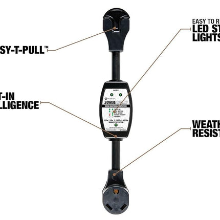 Southwire Surge Guard 44261 Entry Level 30 Amp Portable RV Surge Protector