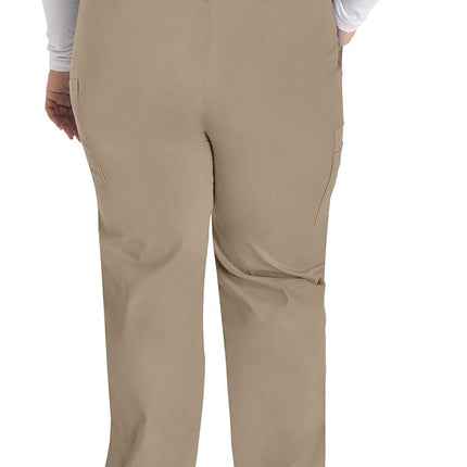 Dickies Women's Medical Pull-On Trousers, Khaki, S