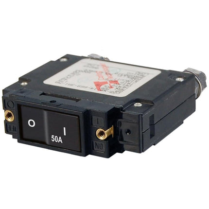 Blue Sea Systems Blue Sea 7546 C-Series Flat Rocker Circuit Breaker - Single Pole - 50A