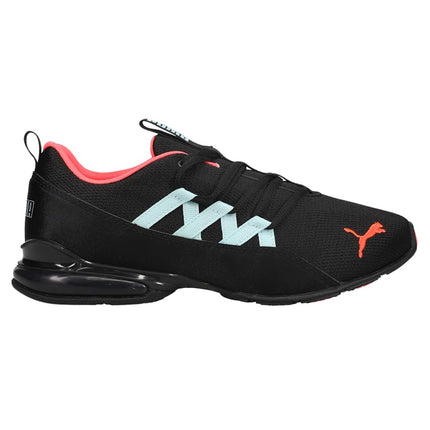 PUMA Womens Riaze Prowl Cross Trainer, Black-Ignite Pink-Aquamarine, 7.5