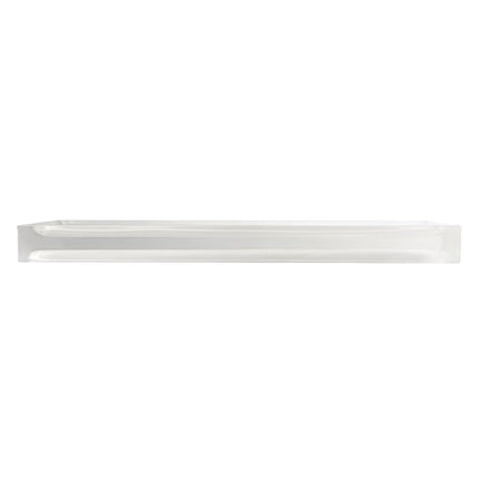 IZOD - Vanity Tray, Durable Countertop Accessories, Sleek Resin Organizer, Modern Home Decor, Dorm Room Essentials (Marina Collection, White)