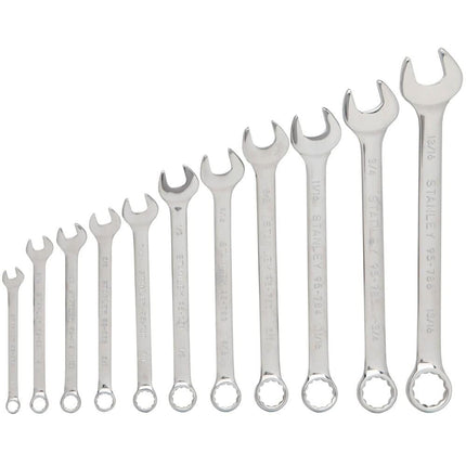 Stanley 94-385W Combination Wrench Set SAE, 11-Pac