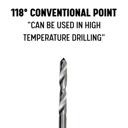 Drill America - DMOD3/8 3/8" Solid Carbide Drill Bit, DMOD Series