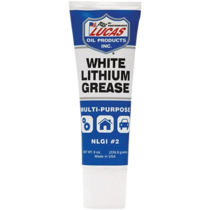 Lucas Oil White Lithium Grease/12x1/ 8 Ounce