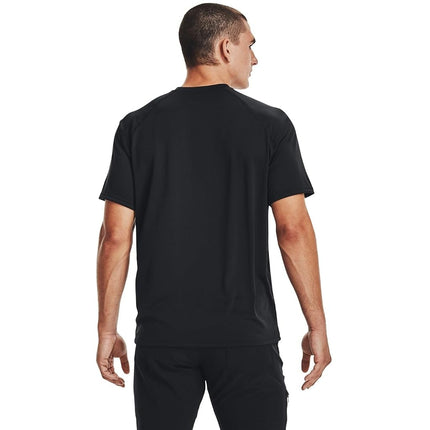 Camiseta táctica Tech de Under Armour para hombre, negro (001)/transparente, talla XS