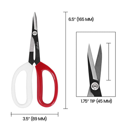 Zenport ZS105 Deluxe Scissors, Garden/Fruit/Craft, 6.5-Inch Long