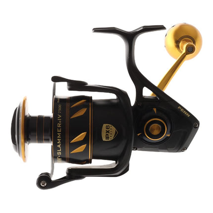 PENN Slammer IV Saltwater Spinning Reel - Full Metal, Heavy Duty Spin, Jigging or Lure Fishing Reel - Boat, Shore, Kayak