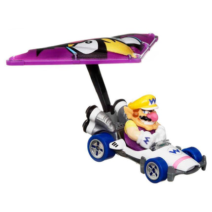 Hot Wheels Miniature Car Mario Kart Glider Wario B