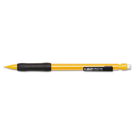 BIC Mpg11 Xtra-Comfort Mechanical Pencil, 0.7Mm, Assorted Barrels, Dozen