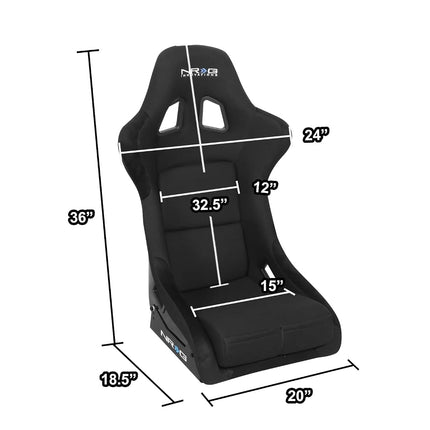 NRG Innovations FRP-310 Bucket Seat (Medium)